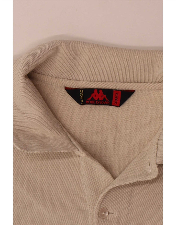 Polo Kappa Uomo XL Cotone Beige