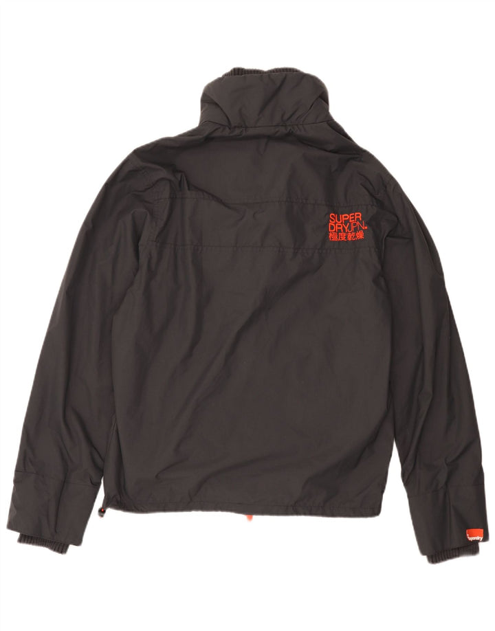Giubbotto bomber grafico da donna Superdry The Windcheater UK 14 medio nero