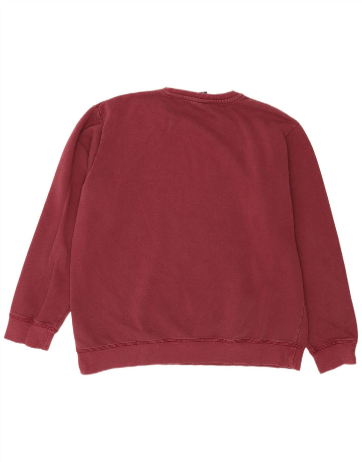 Felpa grafica da uomo Umbro Maglione 2XL Cotone bordeaux