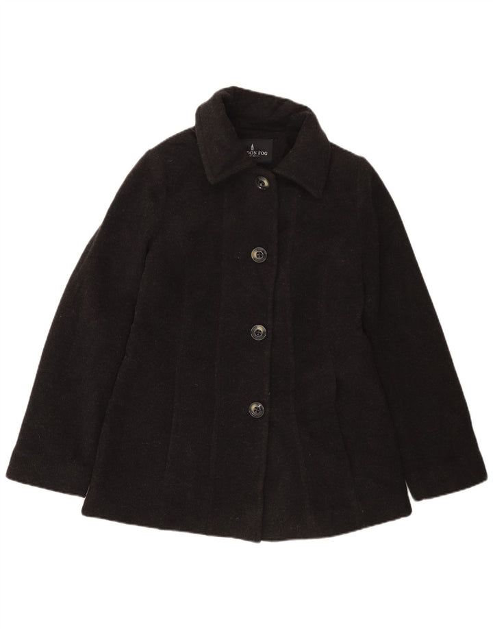 Soprabito da donna LONDON FOG UK 10 piccolo in lana grigia