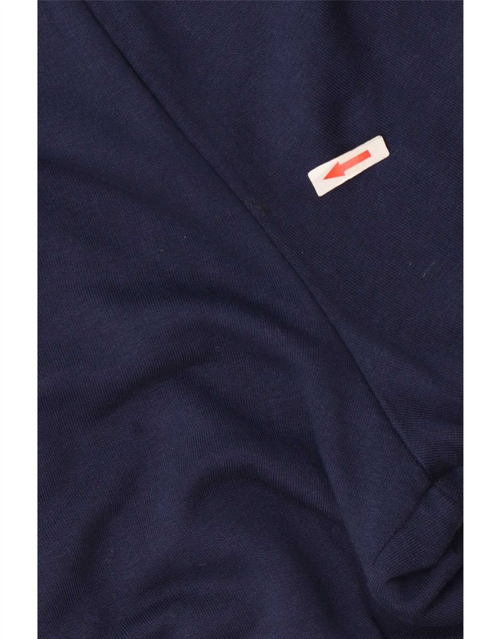 Pantaloni da tuta da uomo Puma Small in cotone blu navy
