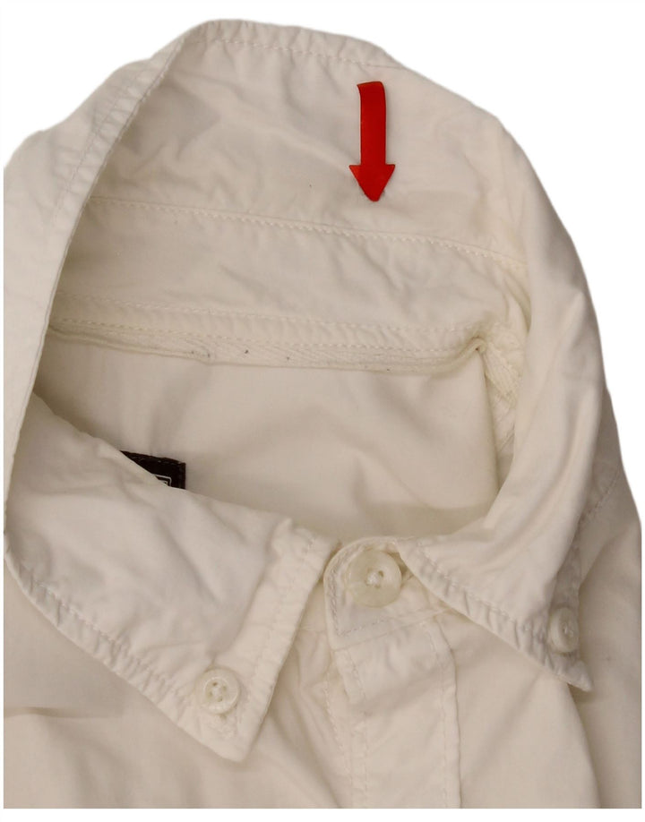 Camicia da uomo Fat Face in cotone bianco medio