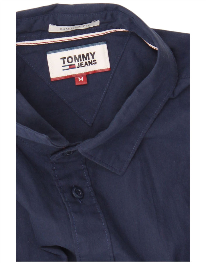 Camicia da uomo vestibilità regolare Tommy Hilfiger blu navy medio