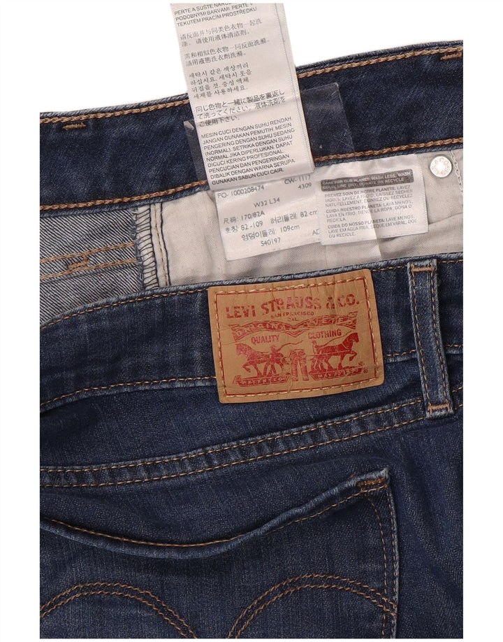 LEVI'S Jeans da donna 712 slim W32 L34 cotone blu