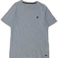 TIMBERLAND T-shirt grafica da uomo Top in cotone blu medio