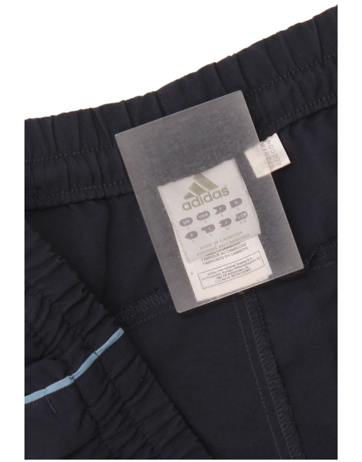 Pantaloncini sportivi da uomo Adidas Small blu navy in poliammide