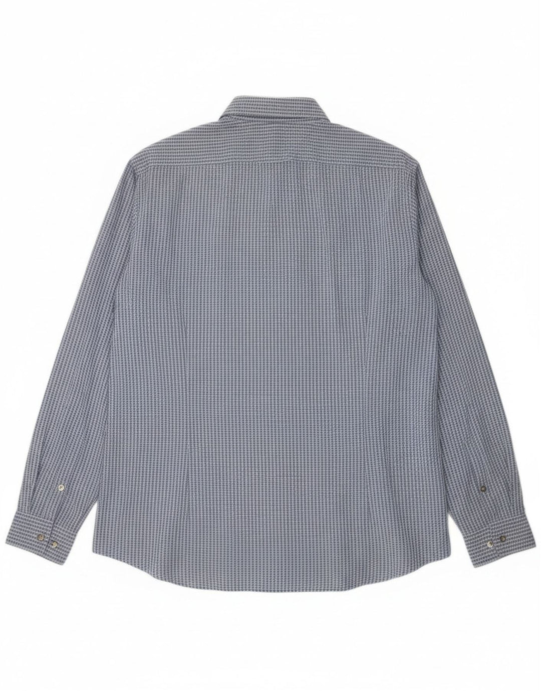 Camicia slim fit da uomo Calvin Klein taglia 43 17 XL a quadri blu
