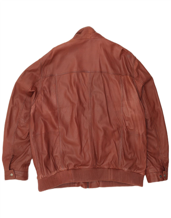Giacca in pelle da uomo Babista EU 64 7XL Pelle marrone