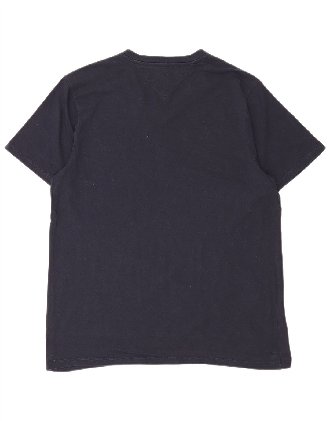 TOMMY HILFIGER Mens T-Shirt Top Medium Navy Blue