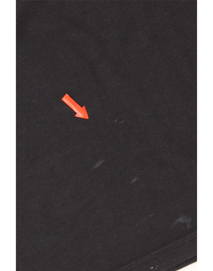 Maglietta grafica da uomo Under Armour Heat Gear Top nera media