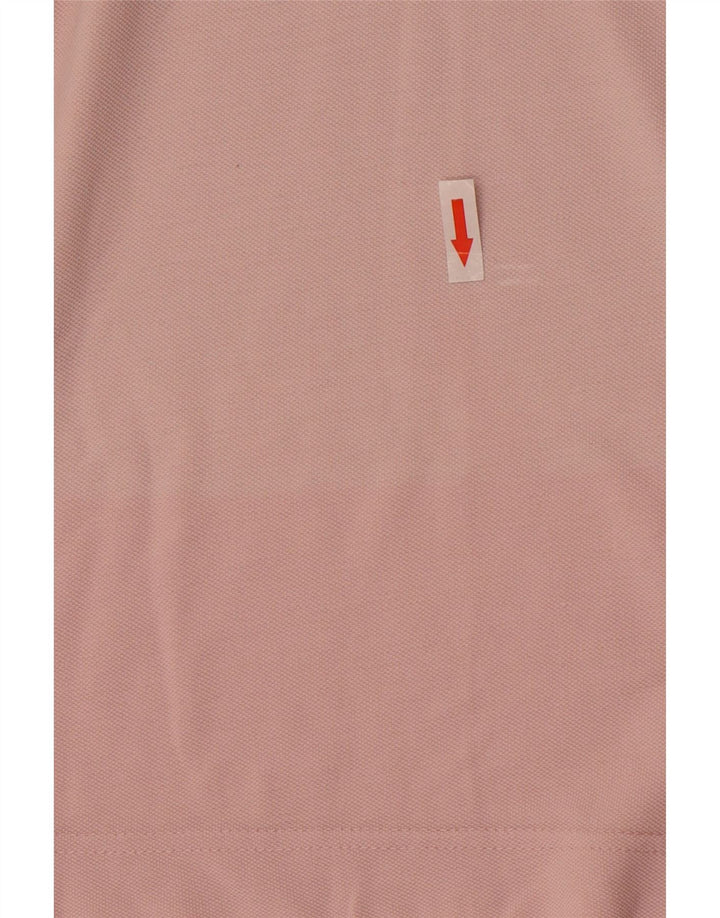 Polo Kappa da donna UK 12 cotone rosa medio