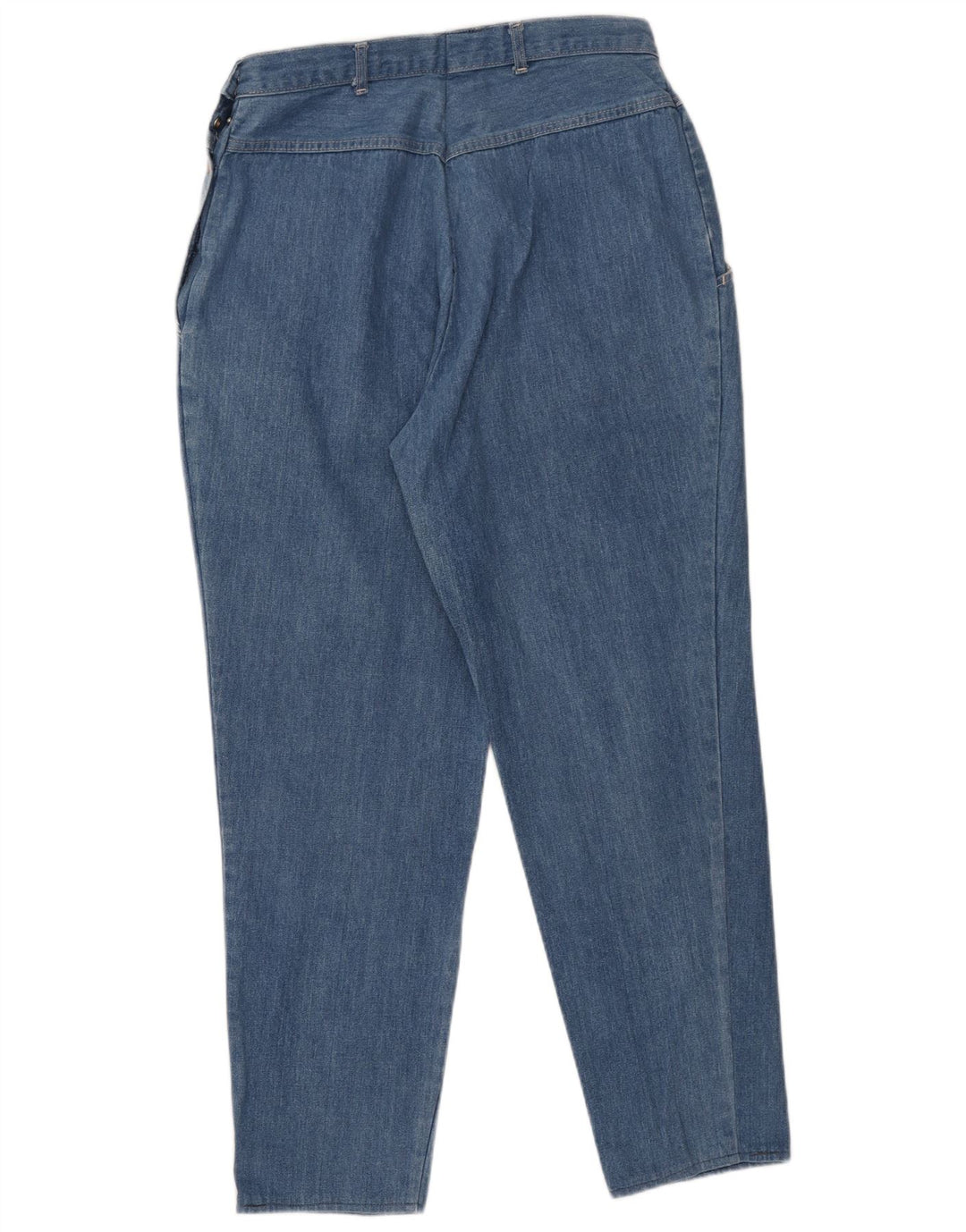 Jeans affusolati da donna vintage IT 44 medio W30 L27 cotone blu