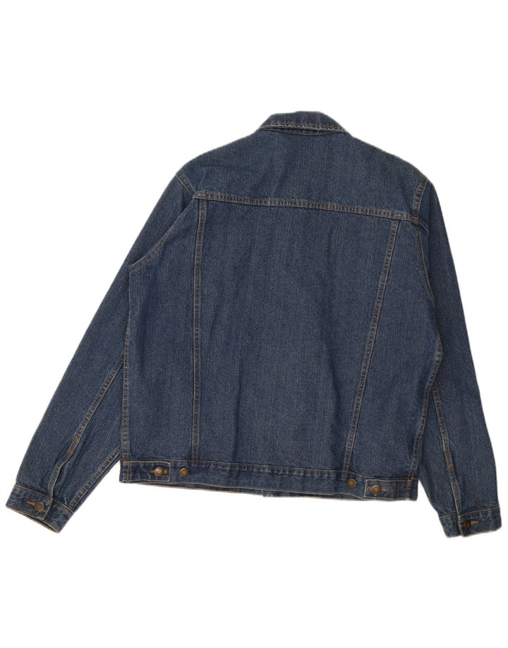 Giacca Jeans Uomo Camargue IT 48/50 Cotone Blu Medio