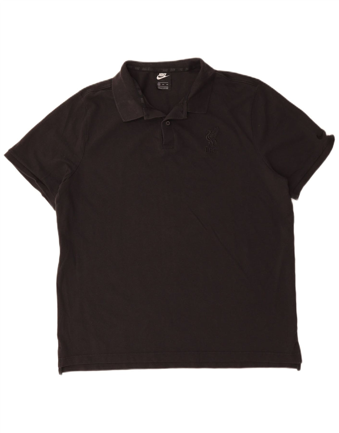Polo Nike da uomo 2XL in cotone nero