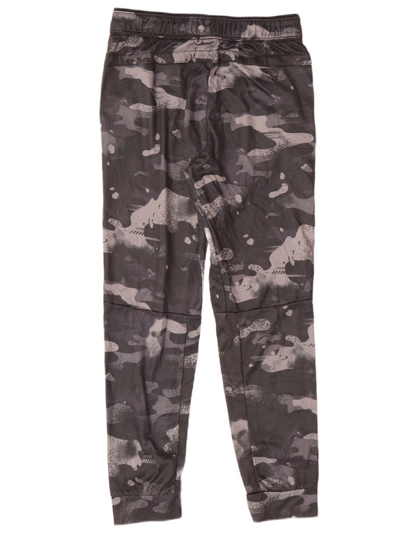 Russell Athletic Boys Tracksuit Trousers 12-13 Years XL Grey Camouflage