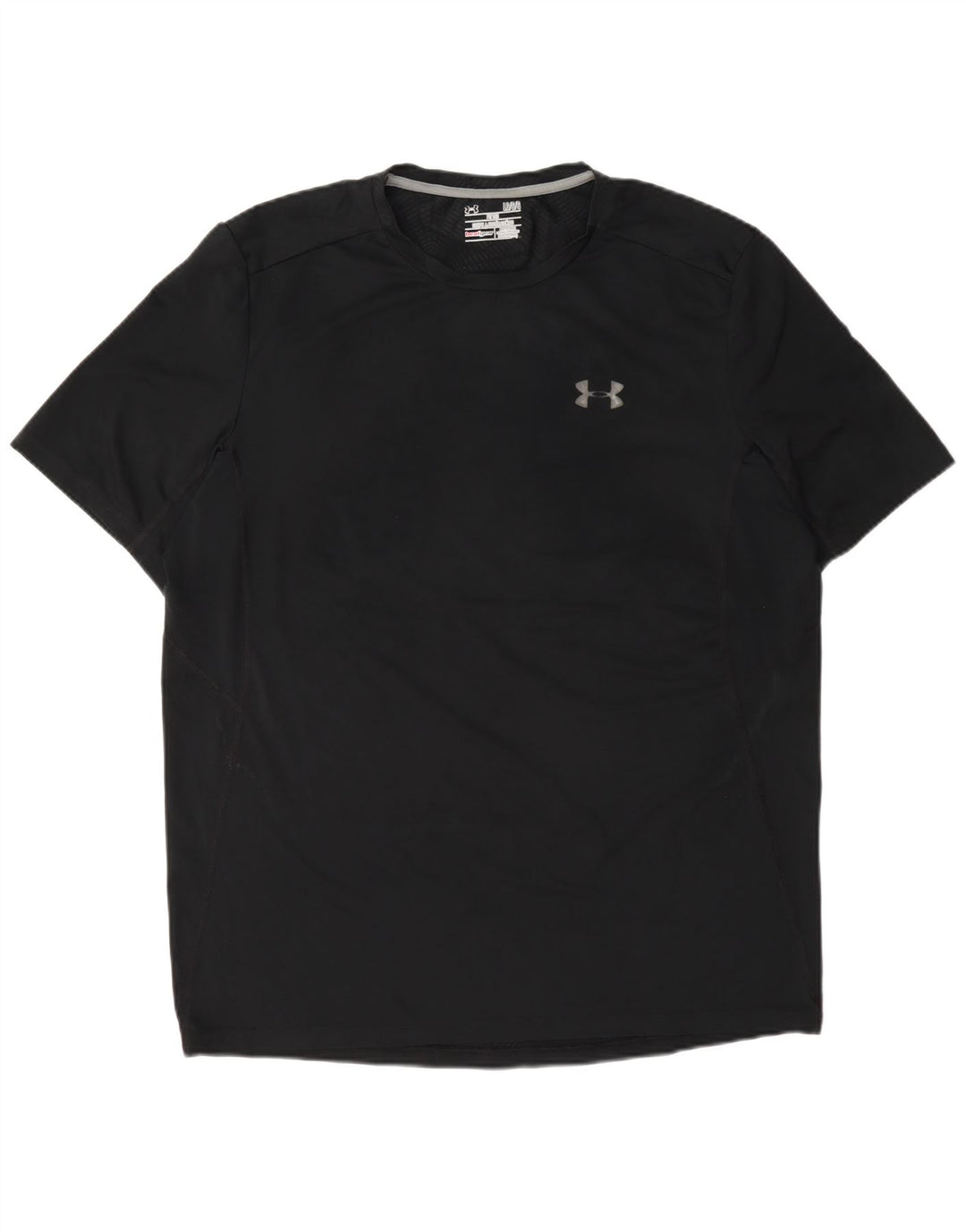Maglietta Under Armour da uomo Heat Gear, grande, nera
