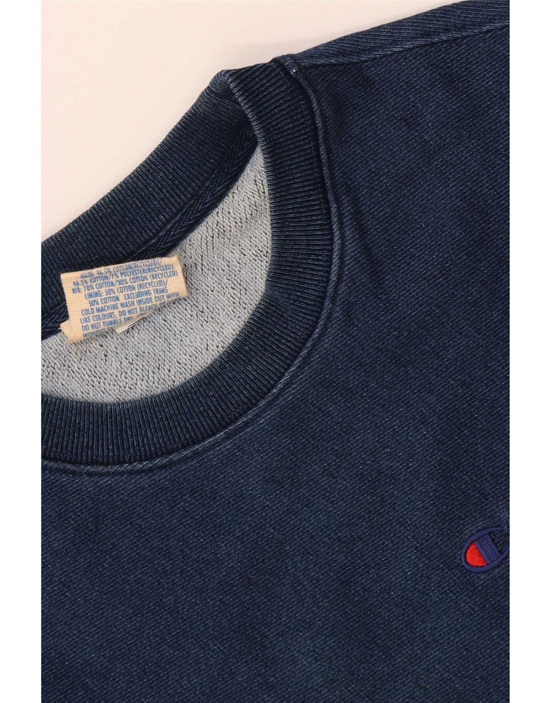 Felpa corta oversize da donna Champion, taglia UK 14, medio, blu navy