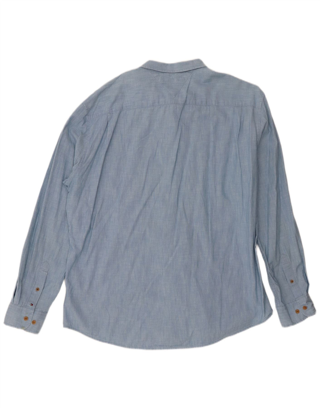 Camicia da uomo Tommy Hilfiger 2XL cotone blu