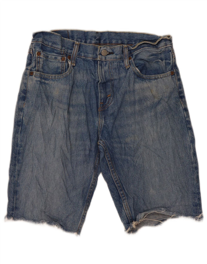 Pantaloncini di jeans Levi's 511 da uomo W31 cotone blu medio