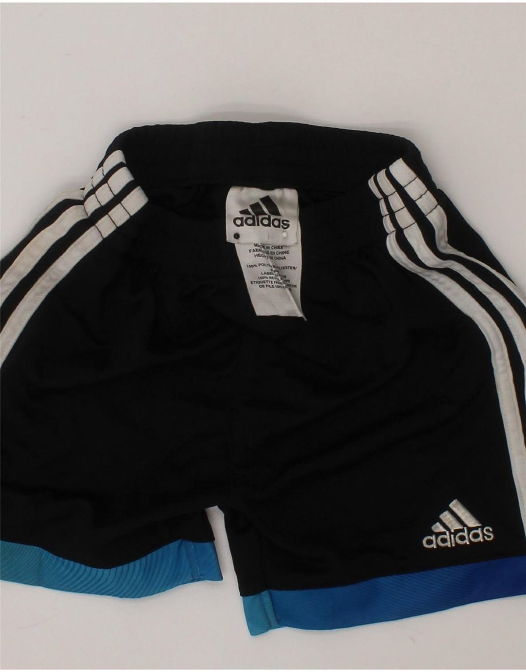 ADIDAS Baby Boys Sport Shorts 9-12 Months  Black Polyester Vintage Adidas and Second-Hand Adidas from Messina Hembry 
