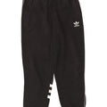 ADIDAS Mens Tracksuit Trousers Joggers Medium Black Cotton