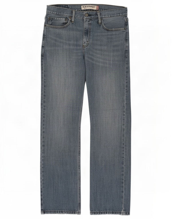 Levi's Uomo 514 Jeans dritti slim W32 L32 Cotone Blu
