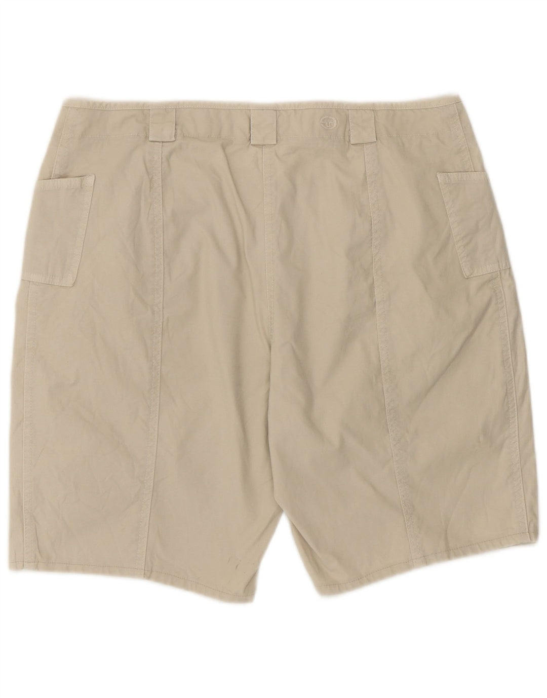 Pantaloncini cargo da donna Sergio Tacchini grandi W32 Beige