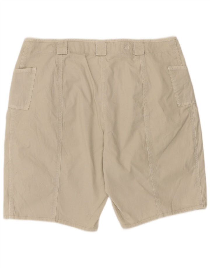 Pantaloncini cargo da donna Sergio Tacchini grandi W32 Beige