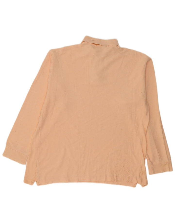 Polo da uomo a maniche lunghe Fila IT 52 Large Rosa