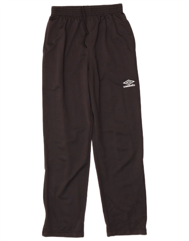 Pantaloni da tuta da uomo Umbro medio poliestere nero