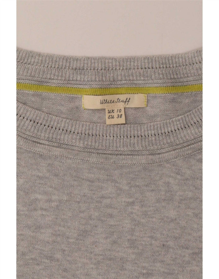 Top camicetta da donna White Stuff UK 10 piccolo grigio