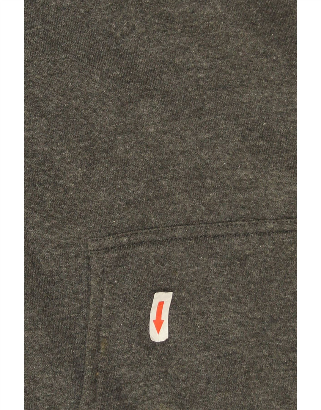 Maglia con cappuccio oversize grafica Nike da donna US 8/10 cotone grigio medio