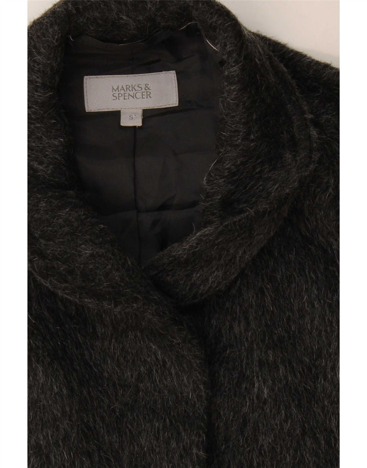 Cappotto a mantella da donna Marks & Spencer UK 10 piccolo grigio