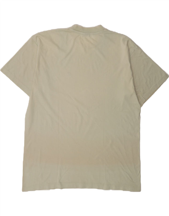 CHAMPION Mens T-Shirt Top 2XL Beige Vintage Champion and Second-Hand Champion from Messina Hembry 