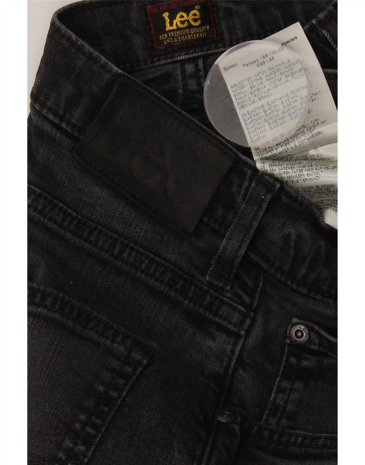 Jeans dritti da uomo Lee Brooklyn W34 L30 cotone nero