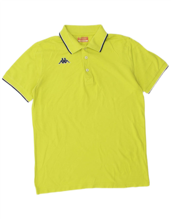 KAPPA Mens Polo Shirt Medium Yellow