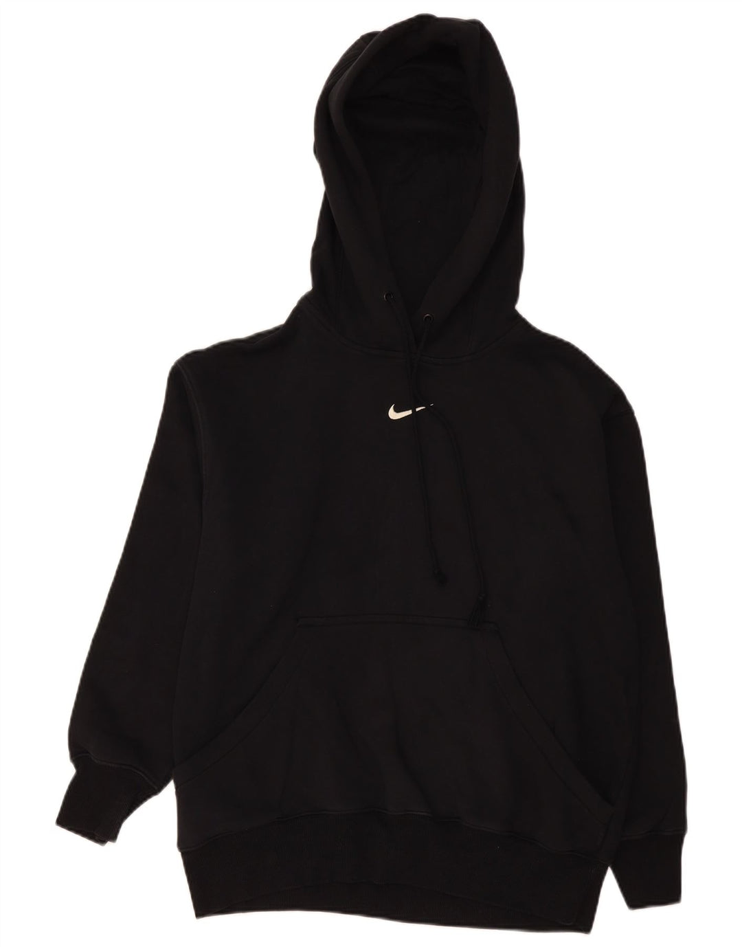 Felpa con cappuccio da uomo Nike Small in cotone nero