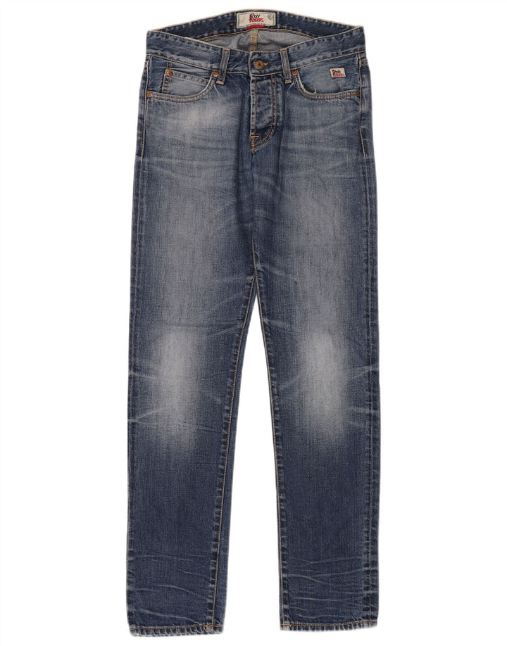 Jeans dritti da donna ROY ROGERS W30 L32 cotone blu