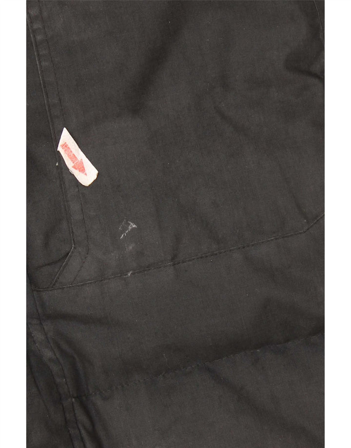 Giacca imbottita con cappuccio da uomo Jack Wolfskin UK 36/38 poliestere nero medio