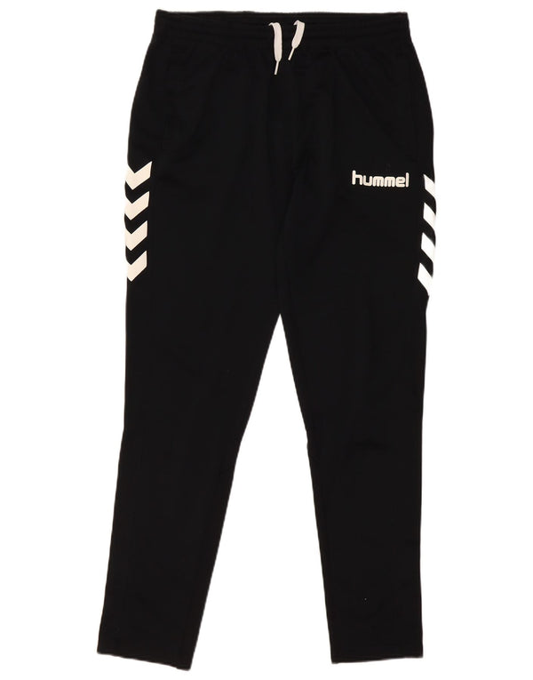 Pantaloni da tuta grafici da uomo HUMMEL piccoli in poliestere nero