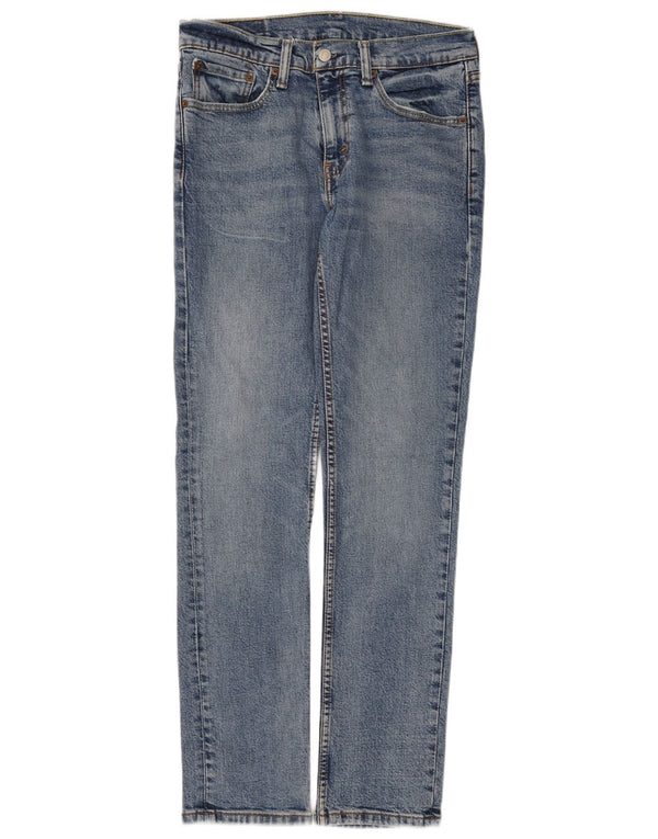 Levi's Uomo 511 Slim Jeans W31 L32 Cotone Blu