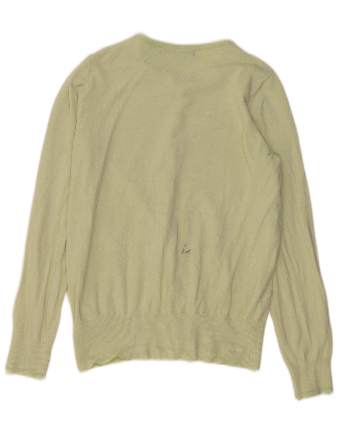Maglione cardigan da donna Marks & Spencer UK 12 Viscosa verde medio