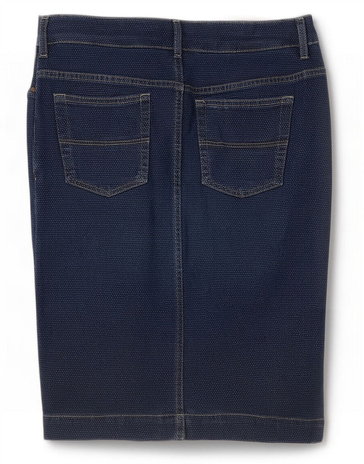 Gonna di jeans da donna Marina Yachting W28 blu navy medio