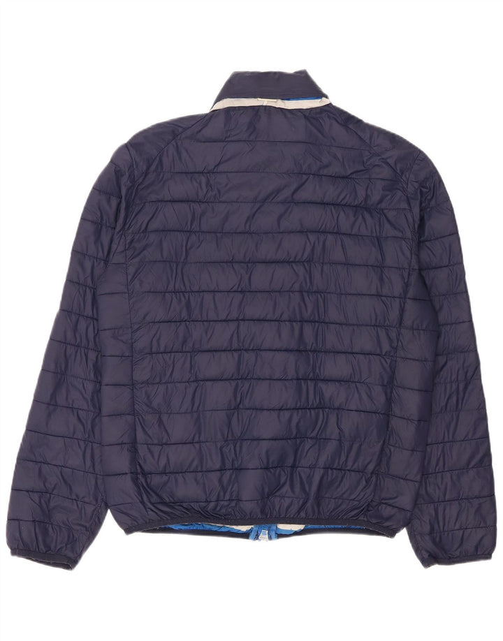 Giacca imbottita con cappuccio da donna Invicta UK 18 XL nylon blu navy