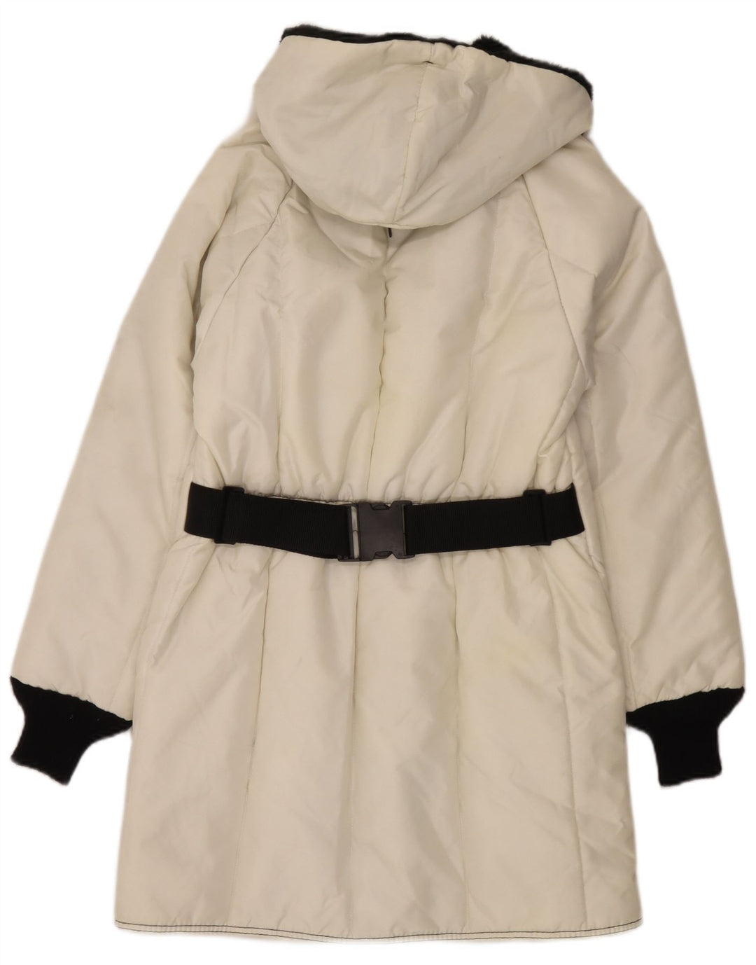 Cappotto imbottito Cruzcampo da donna Refrigiwear UK 10 Small White Colourblock