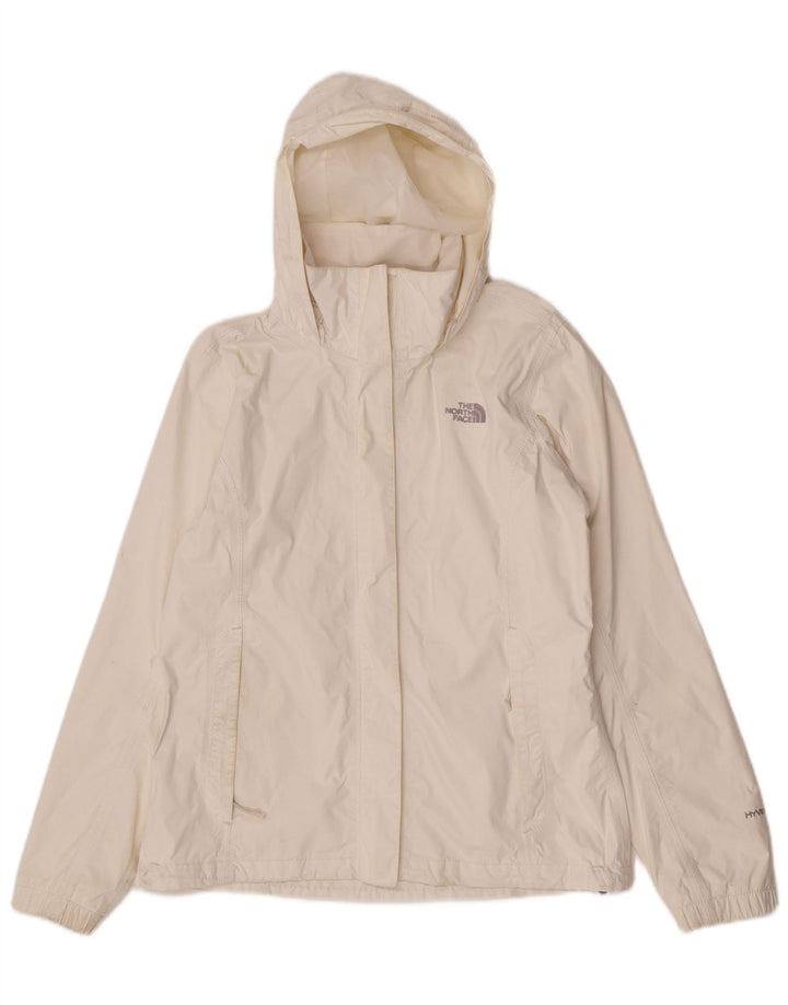 Giacca antipioggia con cappuccio da donna The North Face UK 14 nylon bianco medio