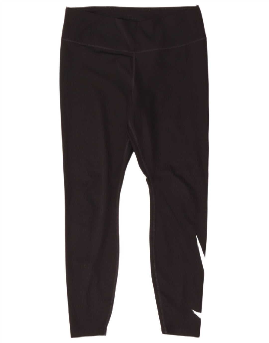 Leggings grafici Nike Dri Fit da donna UK 14 grande poliestere nero
