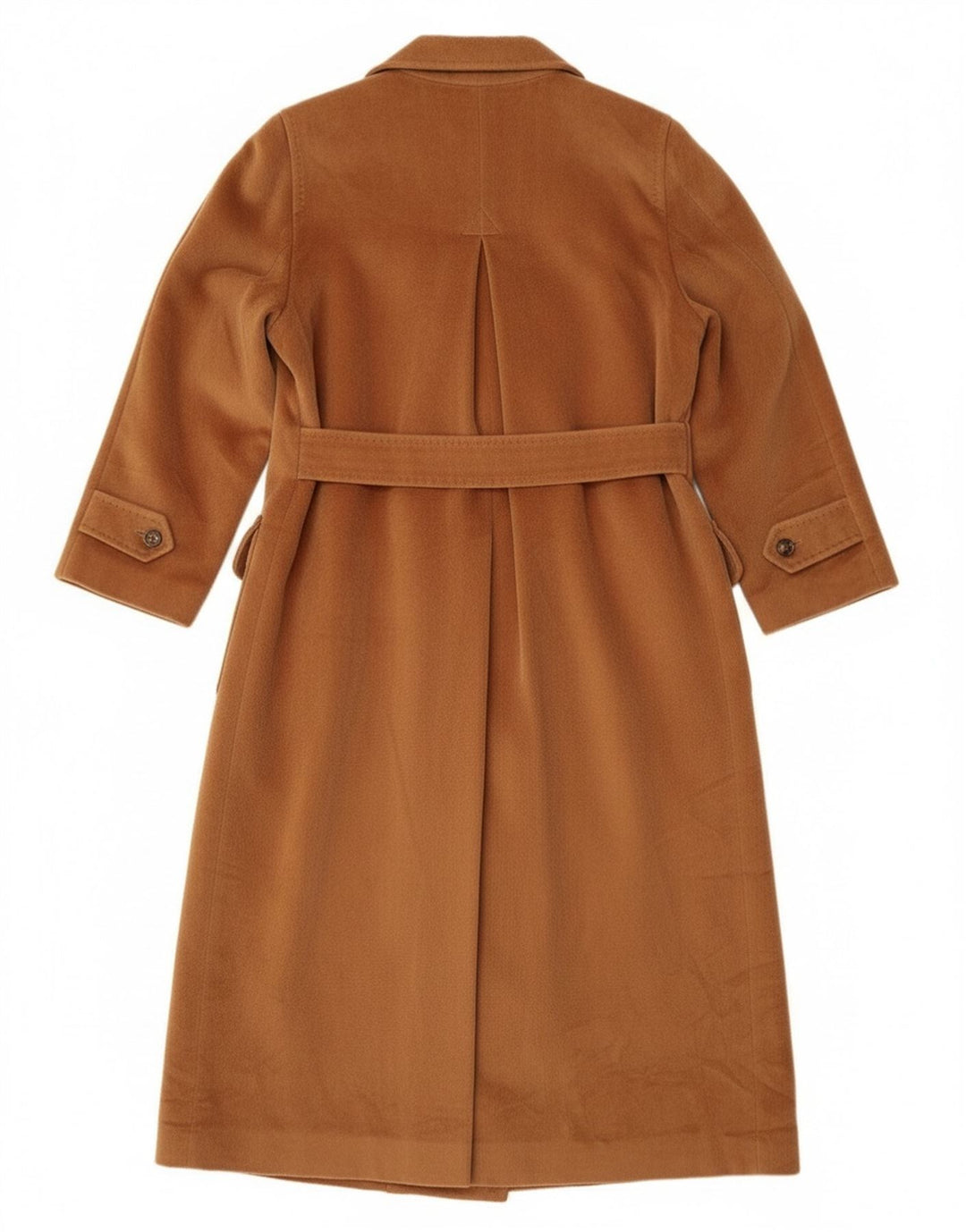 Cappotto doppiopetto da donna Piacenza UK 14 Large in lana marrone