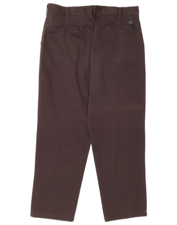 Pantaloni chino dritti da uomo Mash IT 54 2XL W36 L29 Cotone grigio