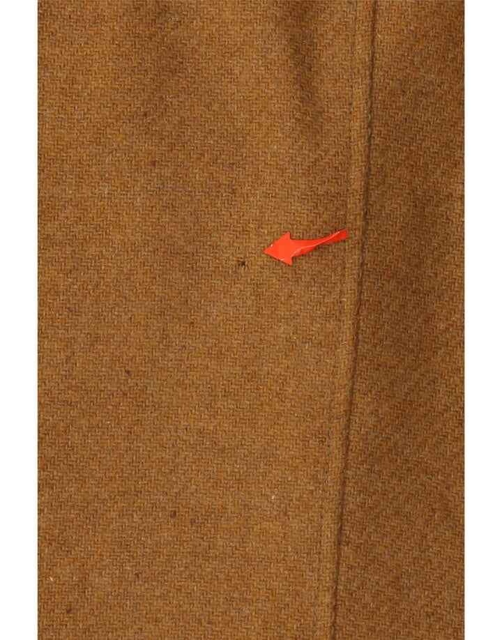 Giacca blazer vintage da uomo a 3 bottoni IT 48 in lana beige medio